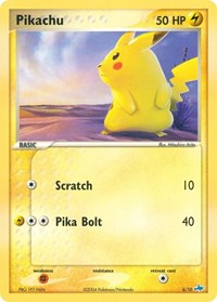 Pikachu - EX Trainer Kit 1: Latias & Latios - 6/10