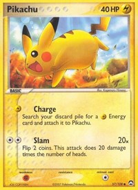 Pikachu - EX Power Keepers - 57/108