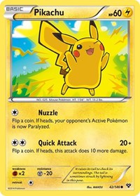 Pikachu - XY Base Set - 42/146