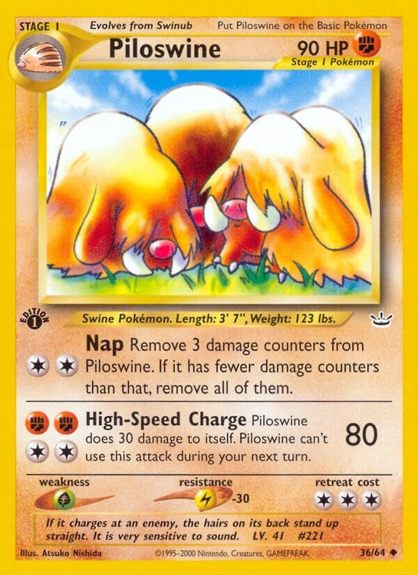 Piloswine (36/64) (N3)