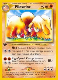 Piloswine - Neo Revelation - 36/64