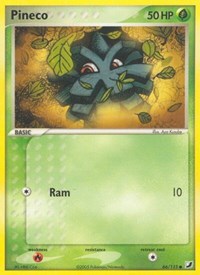 Pineco - EX Unseen Forces - 66/115