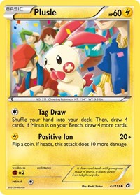 Plusle - Legendary Treasures - 47/113