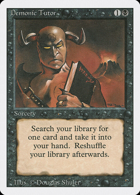 Demonic Tutor - Revised Edition - 105
