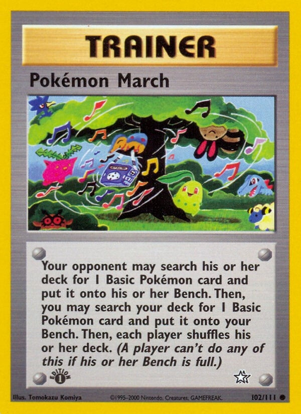 Pokemon March (102/111) (N1)