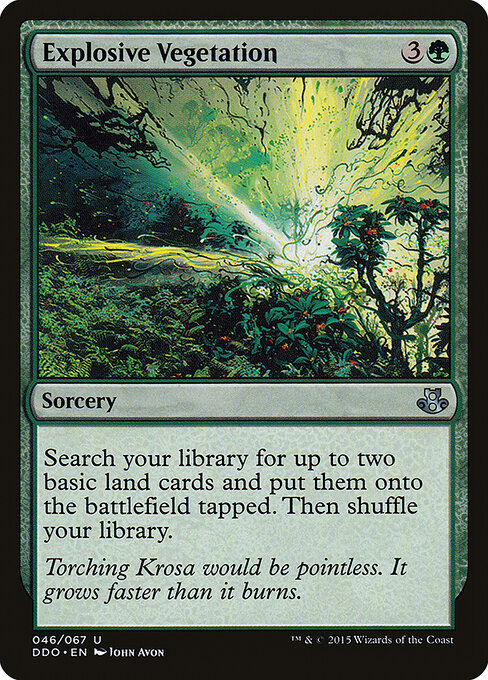 Explosive Vegetation - Duel Decks: Elspeth vs. Kiora - 46