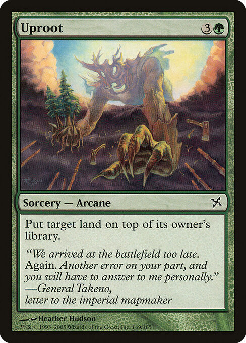 Uproot - Betrayers of Kamigawa - 149