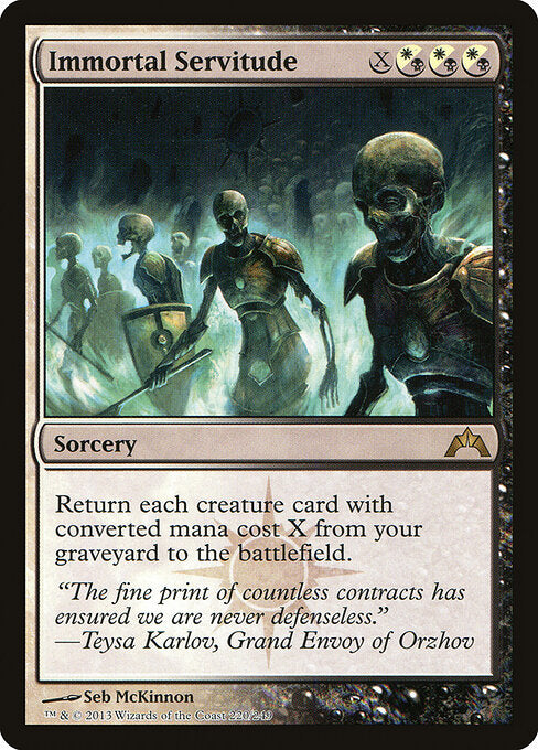 Immortal Servitude - Gatecrash - 220