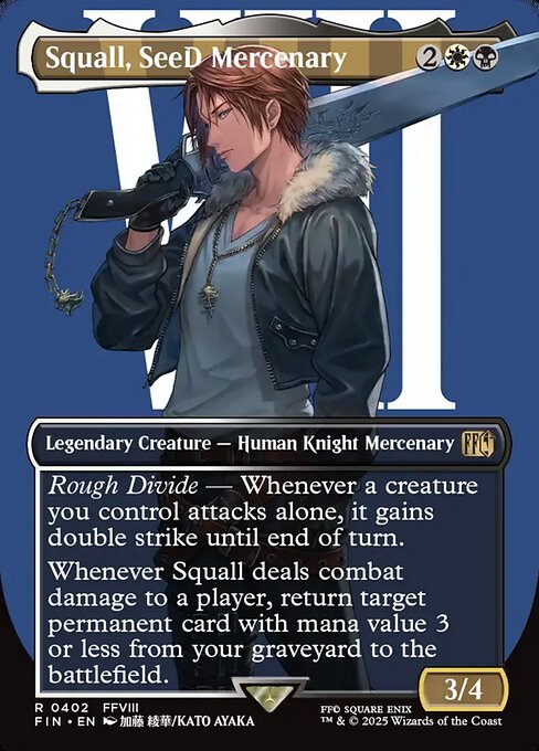 Squall, SeeD Mercenary - Final Fantasy - 402