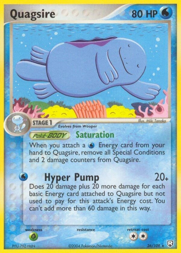 Quagsire (26/109) (RR)