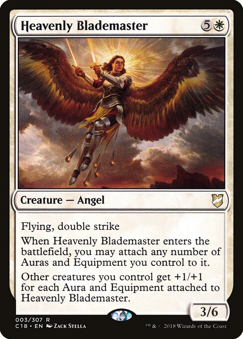 Heavenly Blademaster - Commander 2018 - 3
