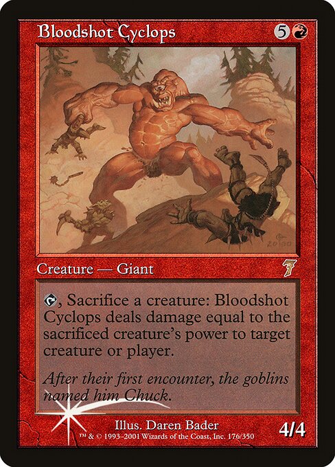Bloodshot Cyclops - Seventh Edition - 176★