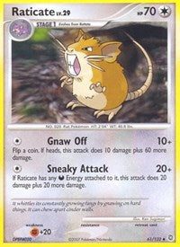Raticate - Secret Wonders - 61/132