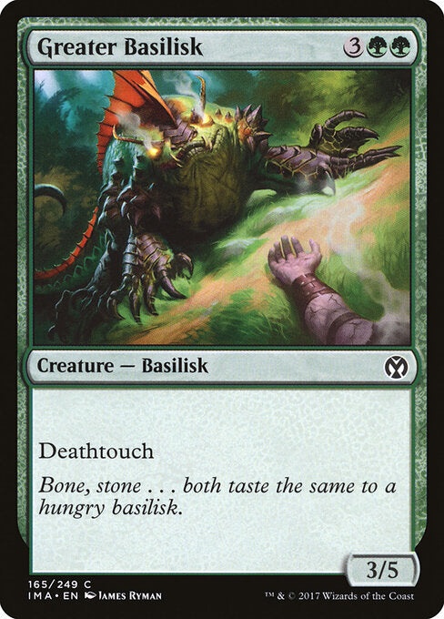 Greater Basilisk - Iconic Masters - 165