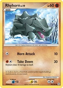 Rhyhorn - Diamond and Pearl - 95/130