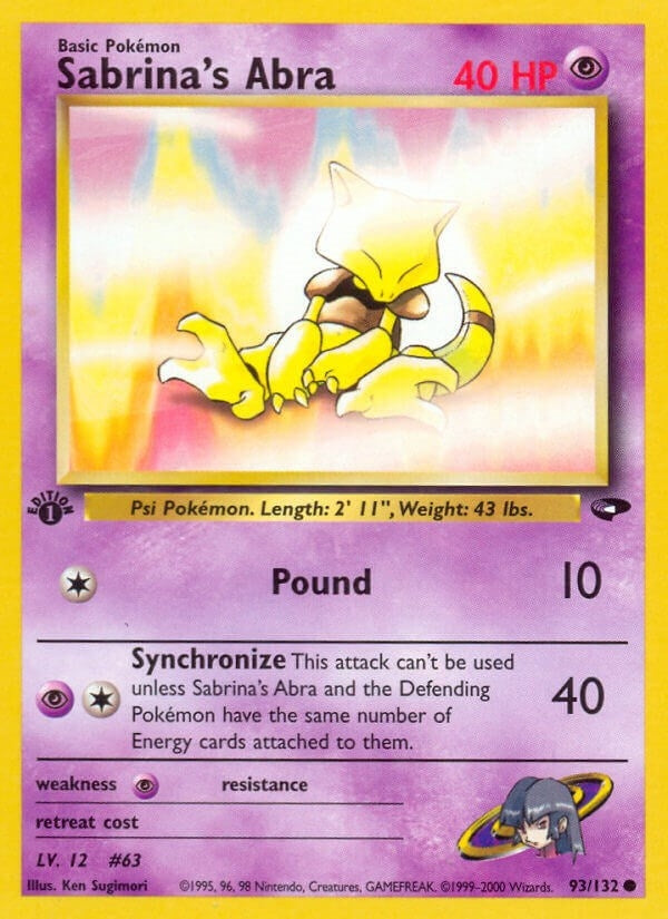Sabrina's Abra (93) (093/132) (G2)