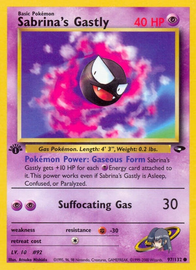 Sabrina's Gastly (97) (097/132) (G2)