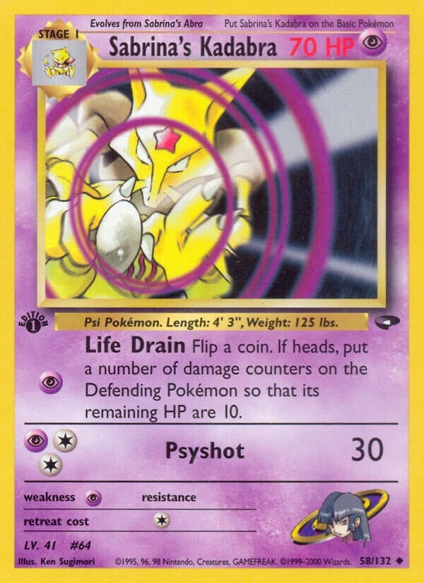 Sabrina's Kadabra (058/132) (G2)
