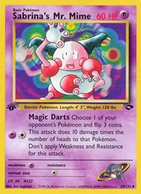 Sabrina's Mr. Mime - Gym Challenge - 059/132