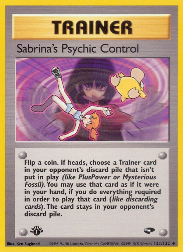 Sabrina's Psychic Control (121/132) (G2)