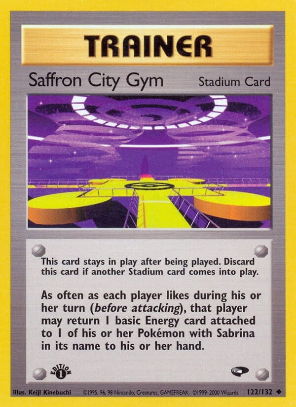 Saffron City Gym (122/132) (G2)