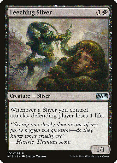 Leeching Sliver - Magic 2015 - 102