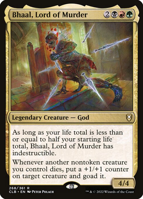 Bhaal, Lord of Murder - Commander Legends: Battle for Baldur's Gate - 268