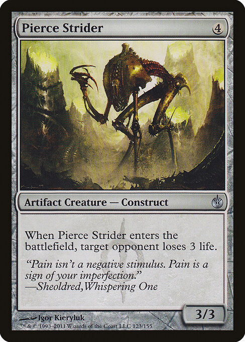Pierce Strider - Mirrodin Besieged - 123