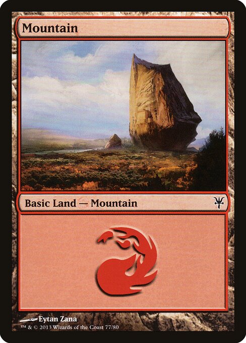 Mountain - Duel Decks: Sorin vs. Tibalt - 77