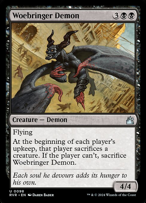 Woebringer Demon - Ravnica Remastered - 98