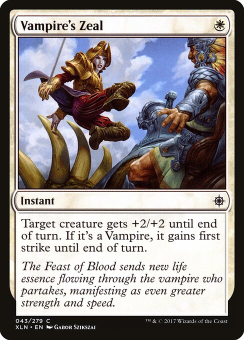 Vampire's Zeal - Ixalan - 43