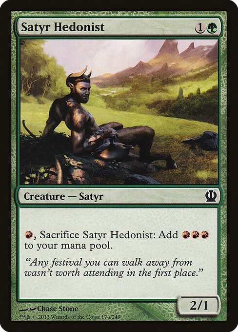 Satyr Hedonist - Theros - 174