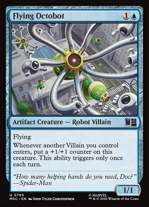 Flying Octobot - Marvel Super Heroes Commander - 785
