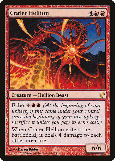 Crater Hellion - Commander 2013 - 104