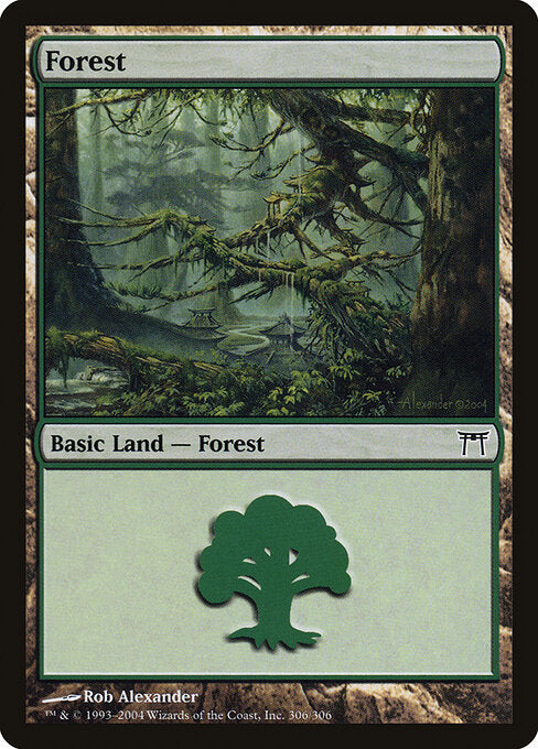 Forest - Champions of Kamigawa - 306