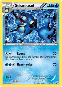 Seismitoad - Legendary Treasures - 42/113