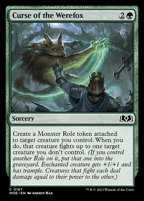 Curse of the Werefox - Wilds of Eldraine - 167