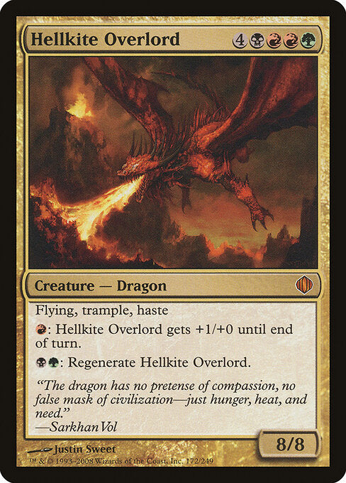 Hellkite Overlord - Shards of Alara - 172