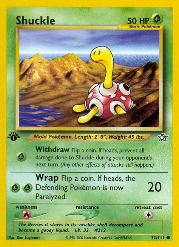 Shuckle (072/111) (N1)