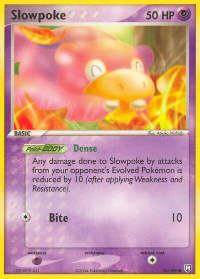 Slowpoke (76/109) (RR)