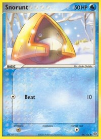 Snorunt - EX Emerald - 64/106