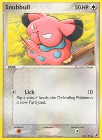 Snubbull - EX Unseen Forces - 74/115