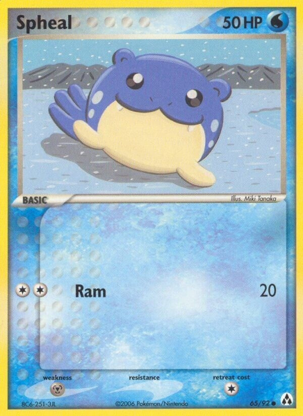 Spheal (65/92) (LM)