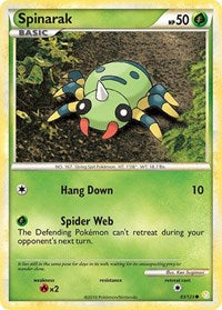 Spinarak - HeartGold SoulSilver - 83/123