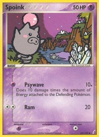 Spoink - EX Crystal Guardians - 62/100