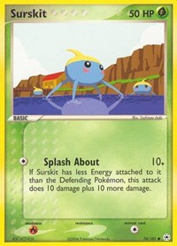 Surskit - EX Hidden Legends - 76/101