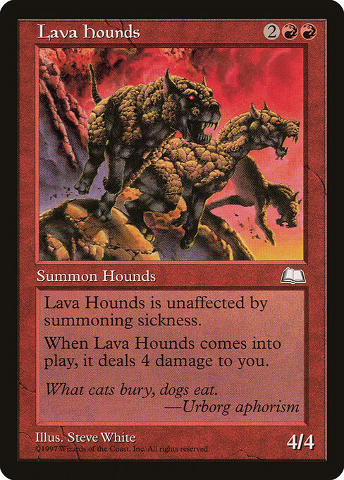 Lava Hounds - Weatherlight - 109