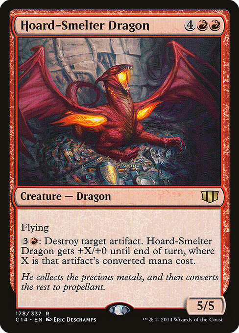 Hoard-Smelter Dragon - Commander 2014 - 178