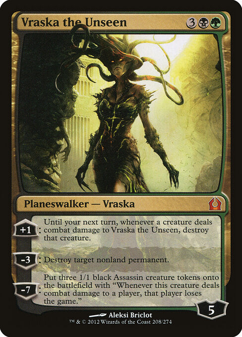 Vraska the Unseen - Return to Ravnica - 208