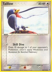 Taillow - EX Delta Species - 86/113